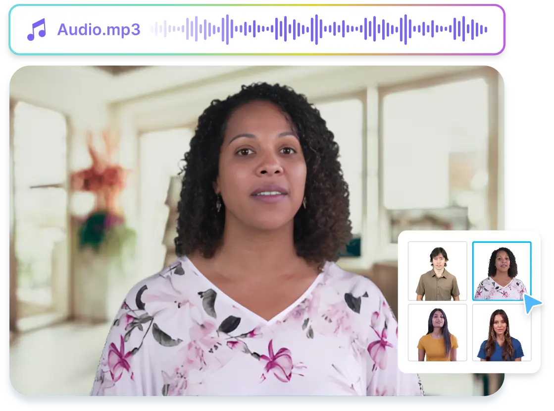 Audio to Video AI