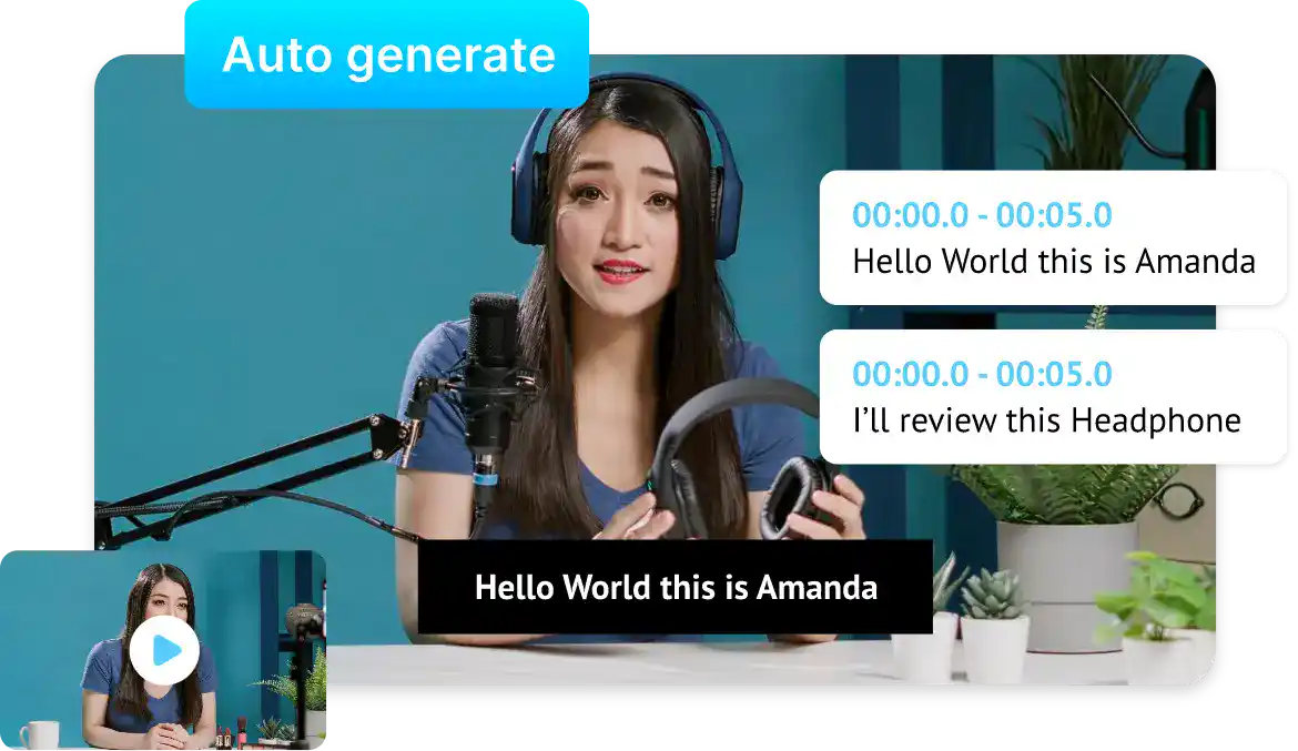 AI Subtitle Generator